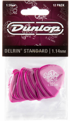 Dunlop Delrin 500 1.14 [12-pack] i gruppen Strnginstrument / Tillbehr / Plektrum & Plektrumhllare hos Musikanten i Ume AB (4-150492)
