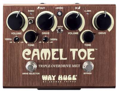 WayHuge WHE209 Camel Toe Triple Overdrive MKII i gruppen Strnginstrument / Effekter / Effektpedaler gitarr hos Musikanten i Ume AB (4-150565)