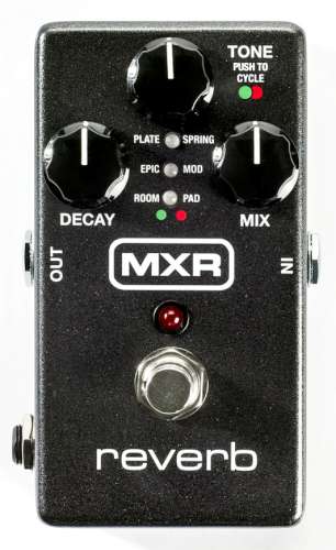 MXR M300 Reverb i gruppen Strnginstrument / Effekter / Effektpedaler gitarr hos Musikanten i Ume AB (4-150570)