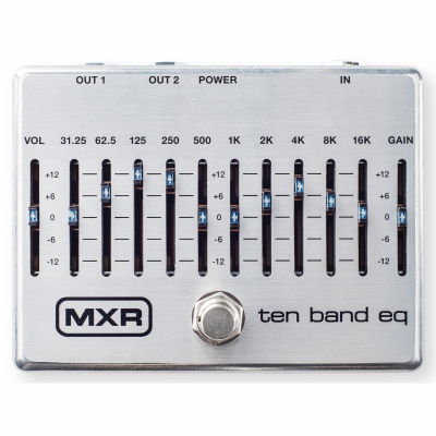 MXR M108S Ten Band EQ i gruppen Strnginstrument / Effekter / Effektpedaler bas hos Musikanten i Ume AB (4-150579)