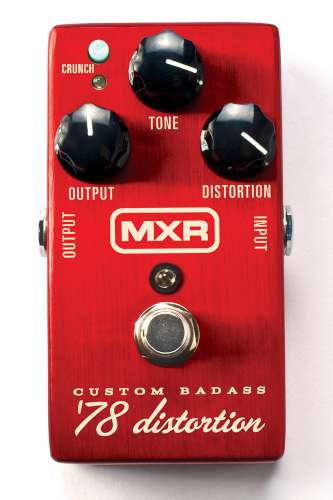 MXR M78 Custom Badass Distortion i gruppen Strnginstrument / Effekter / Effektpedaler gitarr hos Musikanten i Ume AB (4-150636)