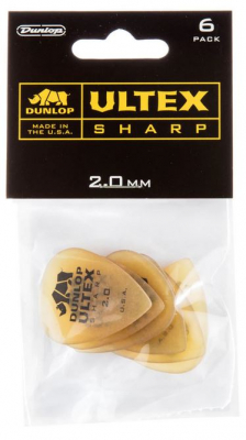 Dunlop Ultex Sharp Plektrum 2.0 [6-pack] i gruppen Strnginstrument / Tillbehr / Plektrum & Plektrumhllare hos Musikanten i Ume AB (4-154090)