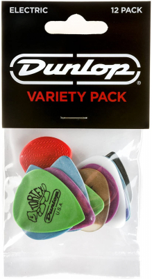 Dunlop Electric Variety Pack [12-pack] i gruppen Strnginstrument / Tillbehr / Plektrum & Plektrumhllare hos Musikanten i Ume AB (4-154091)