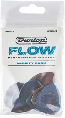 Dunlop Flow Variety Pack [8-pack] i gruppen Strnginstrument / Tillbehr / Plektrum & Plektrumhllare hos Musikanten i Ume AB (4-155079)