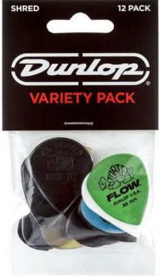 Dunlop Shred Variety Pack [12-pack] i gruppen Strnginstrument / Tillbehr / Plektrum & Plektrumhllare hos Musikanten i Ume AB (4-155083)