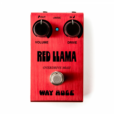 Way Huge WM23 Smalls Red Llama Overdrive MkIII i gruppen Strnginstrument / Effekter / Effektpedaler gitarr hos Musikanten i Ume AB (4-156019)