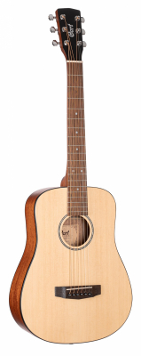 Stlstrngad akustisk gitarr i 3/4 storlek