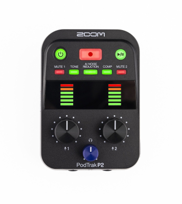 Zoom Podtrak P2 Recorder i gruppen Live & Studio / Podcast & Streaming hos Musikanten i Umeå AB (4-210702)