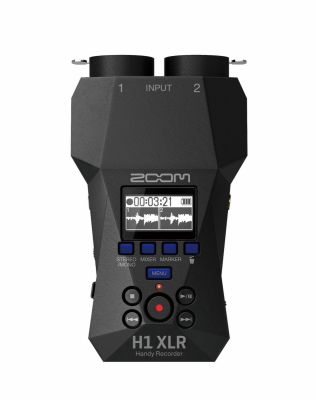 Zoom H1 XLR 32-bit Handy Recorder i gruppen Live & Studio / Portabel inspelning hos Musikanten i Umeå AB (4-210849)