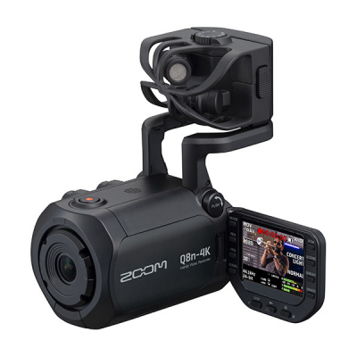 Zoom Q8n-4K videokamera med mycket bra ljudinspelning