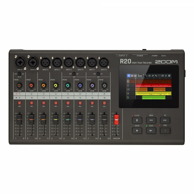 Zoom R20 Multi Track Recorder i gruppen Live & Studio / Studio / Ljudkort hos Musikanten i Umeå AB (4-211008)