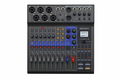 Zoom LiveTrak L-8 i gruppen Live & Studio / Live / Mixerbord hos Musikanten i Ume AB (4-211011)
