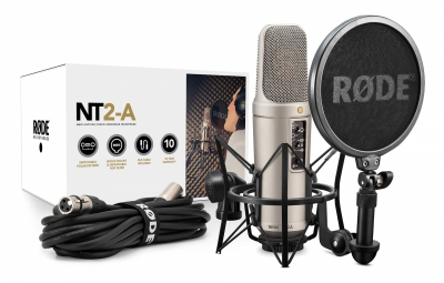 Rde NT2-A Studio Kit i gruppen Live & Studio / Mikrofoner / Mikrofoner hos Musikanten i Ume AB (4-230015)