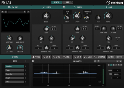 Steinberg FM Lab - Download i gruppen Live & Studio / Mjukvara hos Musikanten i Ume AB (46547)