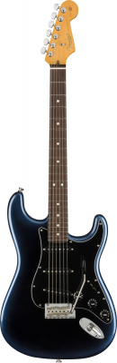 Fender American Professional II Stratocaster - Dark Night i gruppen Strnginstrument / Gitarr / Elgitarr hos Musikanten i Ume AB (5-0113900761)