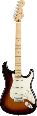Fender Player Stratocaster - 3-Tone Sunburst [mn] i gruppen Strnginstrument / Gitarr / Elgitarr hos Musikanten i Ume AB (5-0144502500)