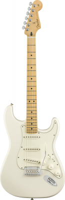 Fender Player Stratocaster - Polar White [mn] i gruppen Strnginstrument / Gitarr / Elgitarr hos Musikanten i Ume AB (5-0144502515)