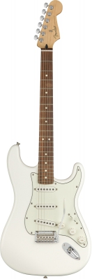 Fender Player Stratocaster - Polar White [pf] i gruppen Strnginstrument / Gitarr / Elgitarr hos Musikanten i Ume AB (5-0144503515)