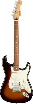 Fender Player Stratocaster HSS - 3-Color Sunburst [pf] i gruppen Strnginstrument / Gitarr / Elgitarr hos Musikanten i Ume AB (5-0144523500)