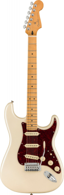 Fender Player Plus Stratocaster - Olympic Pearl i gruppen Strnginstrument / Gitarr / Elgitarr hos Musikanten i Ume AB (5-0147312323)