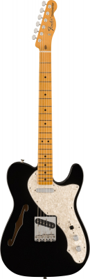 Fender Vintera II 60's Telecaster Thinline - Black MN i gruppen Strnginstrument / Gitarr / Elgitarr hos Musikanten i Ume AB (5-0149062306)