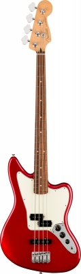 Fender Player Jaguar Bass - Candy Apple Red i gruppen Strnginstrument / Bas hos Musikanten i Ume AB (5-0149303509)