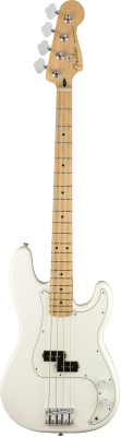 Fender Player Precision Bass - Polar White [mn] i gruppen Strnginstrument / Bas hos Musikanten i Ume AB (5-0149802515)