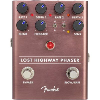 Fender Lost Highway Phaser Pedal i gruppen Strnginstrument / Effekter / Effektpedaler gitarr hos Musikanten i Ume AB (5-0234544000)