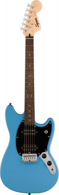 Squier Sonic Mustang HH - California Blue i gruppen Strnginstrument / Gitarr / Elgitarr hos Musikanten i Ume AB (5-0373701526)