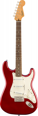Squier Classic Vibe 60s Stratocaster - Candy Apple Red i gruppen Strnginstrument / Gitarr / Elgitarr hos Musikanten i Ume AB (5-0374010509)