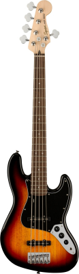Squier Affinity Jazz Bass V 5-strängad - 3-Color Sunburst i gruppen Stränginstrument / Bas hos Musikanten i Umeå AB (5-0378651500)