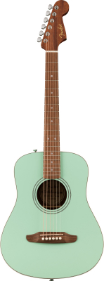 Fender California Standard Redondo Mini - Surf Green i gruppen Str�nginstrument / Gitarr / St�lstr�ngade hos Musikanten i Ume� AB (5-0974101157)