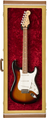 Fender Guitar Display Case - Tweed i gruppen Strnginstrument / Tillbehr / Case & Gigbag hos Musikanten i Ume AB (5-0995000300)