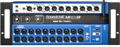 Soundcraft Ui24R Digital Mixer i gruppen Live & Studio / Live / Mixerbord hos Musikanten i Ume AB (55-86100002)