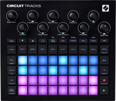Novation Circuit Tracks i gruppen Live & Studio / Sampler hos Musikanten i Ume AB (564579)