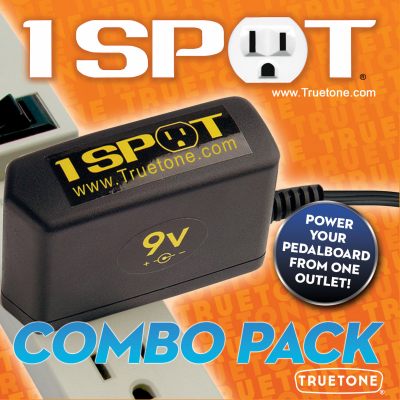 TrueTone 1SPOT 9V Adapter Combo Pack i gruppen Strnginstrument / Effekter / Strmfrsrjning pedaler hos Musikanten i Ume AB (571)