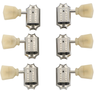 Gibson MH-50 Deluxe Machine Heads Nickel i gruppen Str�nginstrument / Tillbeh�r / Reservdelar hos Musikanten i Ume� AB (591761)