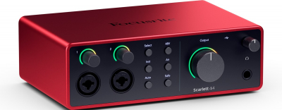 Focusrite Scarlett 4i4 4th Gen i gruppen Live & Studio / Studio / Ljudkort hos Musikanten i Umeå AB (596952)