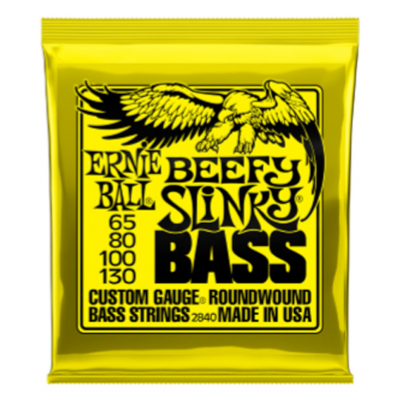 Ernie Ball Beefy Slinky Bass 65-130 i gruppen Strnginstrument / Strngar / Elbasstrngar hos Musikanten i Ume AB (6-1102840)