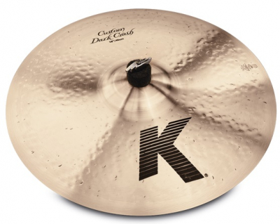 Zildjian K Custom 18 Dark Crash i gruppen Slagverk / Cymbaler / Cymbaler hos Musikanten i Ume AB (6-1810953)