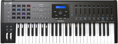 Arturia Keylab MkII 49 USB Controller - Svart i gruppen Live & Studio / Studio / MIDI Controllers hos Musikanten i Umeå AB (6-2402326)