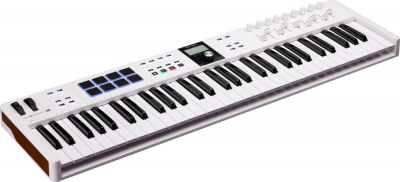 Arturia Keylab Essential 61 MK3 - white i gruppen Live & Studio / Studio / MIDI Controllers hos Musikanten i Ume AB (6-2402383)
