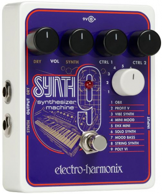 Electro Harmonix Synth9 Synthesizer Machine i gruppen Strnginstrument / Effekter / Effektpedaler gitarr hos Musikanten i Ume AB (6-5198061)
