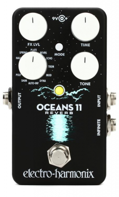 Electro Harmonix Oceans-11 Reverb i gruppen Stränginstrument / Effekter / Effektpedaler gitarr hos Musikanten i Umeå AB (6-5198073)