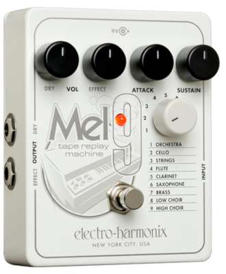 Electro Harmonix MEL9 Tape Replay Machine i gruppen Stränginstrument / Effekter / Effektpedaler gitarr hos Musikanten i Umeå AB (6-5198103)