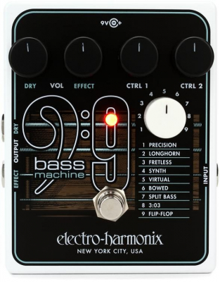 Electro Harmonix BASS9 Bass Machine i gruppen Strnginstrument / Effekter / Effektpedaler gitarr hos Musikanten i Ume AB (6-5198324)