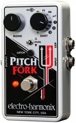 Electro Harmonix Pitch Fork Pitch Shifter i gruppen Strnginstrument / Effekter / Effektpedaler gitarr hos Musikanten i Ume AB (6-PITCHFORK)