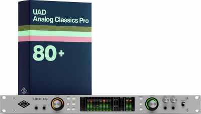 Universal Audio Apollo x8p with UAD Analog Classics Pro i gruppen Live & Studio / Studio / Ljudkort hos Musikanten i Ume� AB (600535)