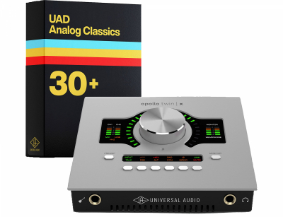 Universal Audio Apollo Twin X DUO with UAD Analog Classics i gruppen Live & Studio / Studio / Ljudkort hos Musikanten i Ume� AB (600580)