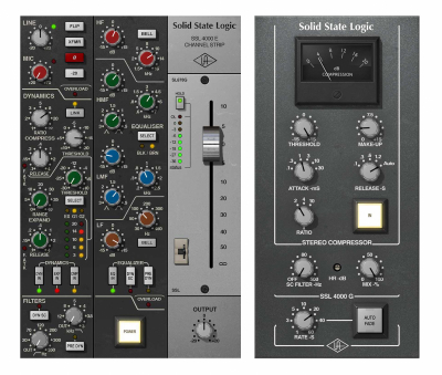 Universal Audio SSL 4000 Series Console Bundle - Download i gruppen Live & Studio / Mjukvara hos Musikanten i Ume AB (602036)